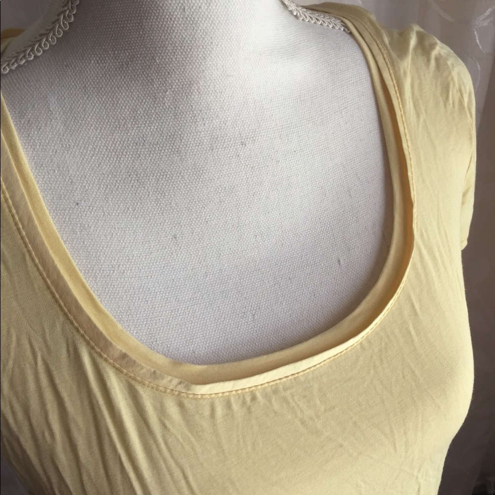 WHBM yellow blouse - Picture 2 of 5
